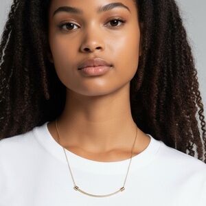 African Artisan Gold Necklace